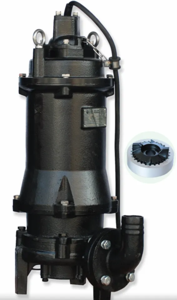 İMPO 50G25,5 Öğütücülü Atık Su Pompası 7  HP Trifaze