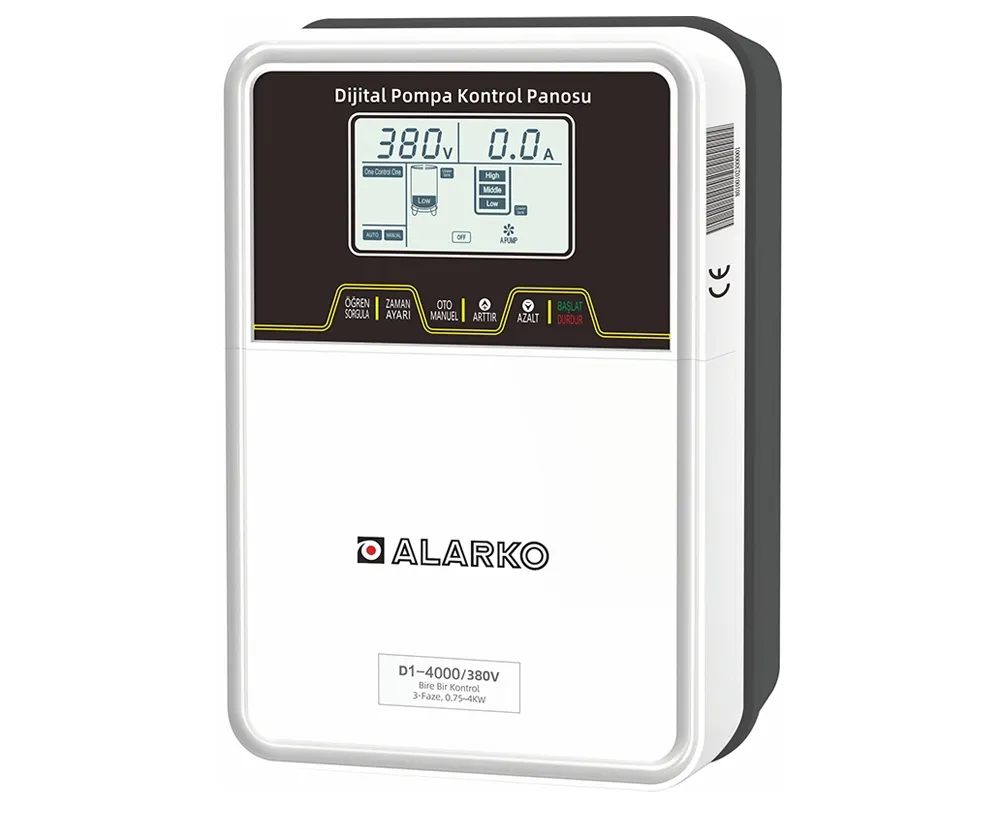 ALARKO D1-7500 Trifaze Dijital Kontrol Panosu 1.5-10 Hp