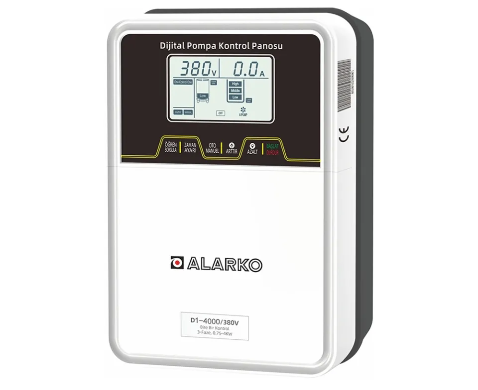 ALARKO D1-7500 Trifaze Dijital Kontrol Panosu 1.5-10 Hp