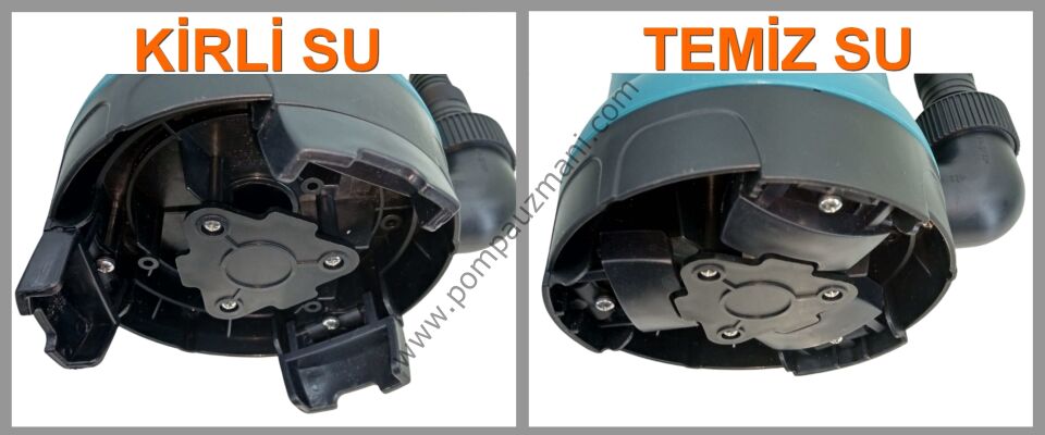 KAYSU Sp 750-Comb 1 Hp Plastik Gövdeli Kirli Su Dalgıç Pompası