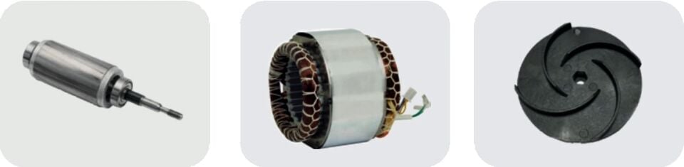 KAYSU Q750-B-122 1 Hp Gizli Filatörlü Temiz Su Dalgıç Pompa