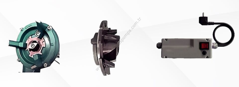 KAYSU Cut 1500-B-T 2 Hp  Öğütücülü Foseptik Pompa