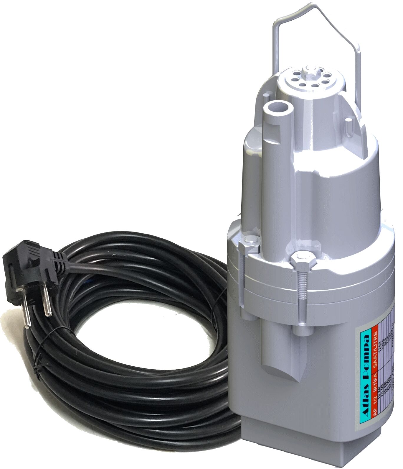 ATLAS Elektromanyetik Dalgıç Pompa 1/2''  10 Metre Kablolu