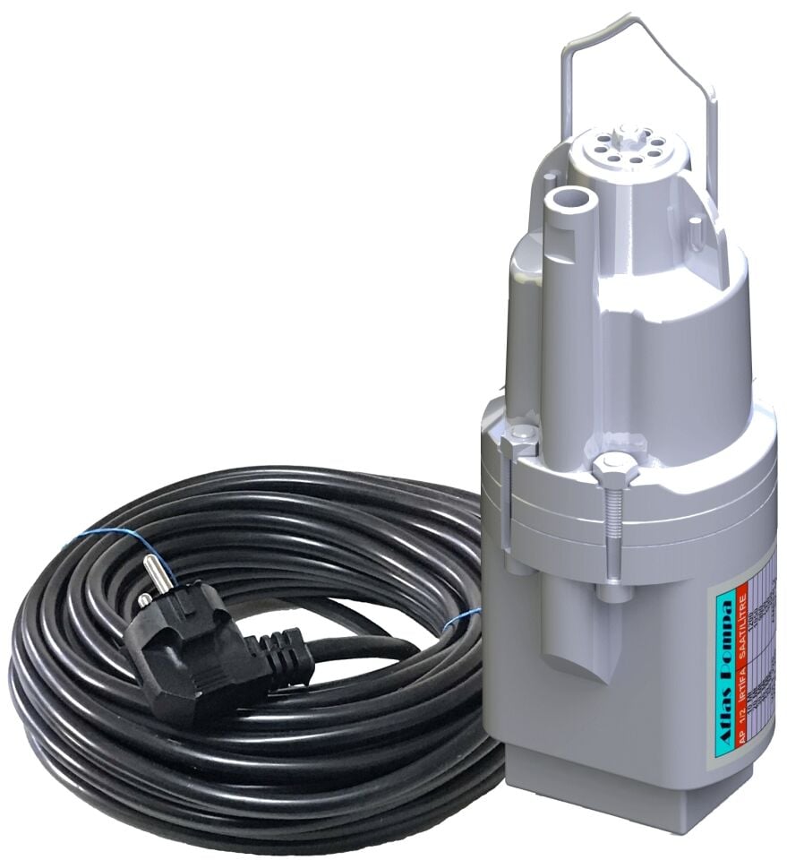 Atlas Elektromanyetik Dalgıç Pompa 1/2''  20 Metre Kablolu