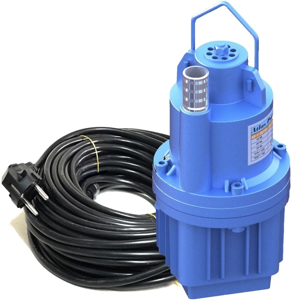 ATLAS  Elektromanyetik Dalgıç Pompa  1'' 30 Mt Kablolu