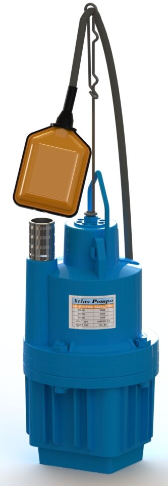 ATLAS Elektromanyetik Dalgıç Pompa 1'' Flatörlü 20Mt Kablo