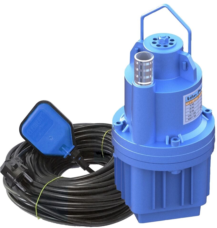 ATLAS Elektromanyetik Dalgıç Pompa 1'' 30 Mt Kablo