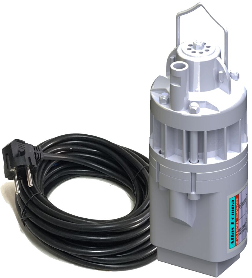 ATLAS  Elektromanyetik Dalgıç Pompa 1/2'' Sebil 10 Mt Kablolu