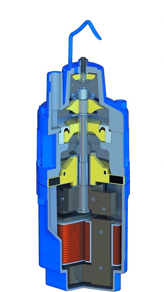 ATLAS  Elektromanyetik Dalgıç Pompa 1/2'' Sebil 10 Mt Kablolu