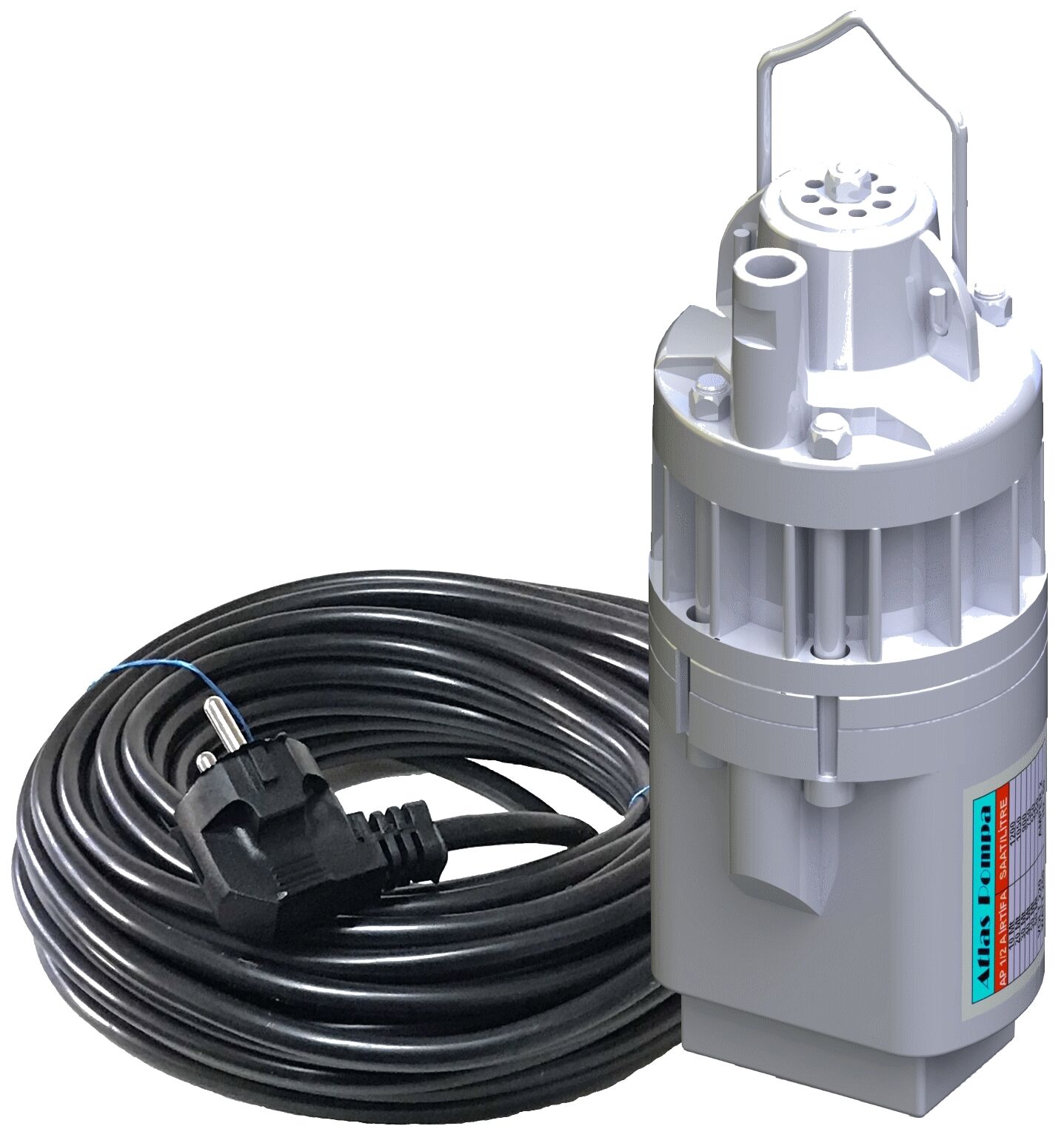 ATLAS  Elektromanyetik Dalgıç Pompa 1/2'' Sebil 20 Mt Kablolu