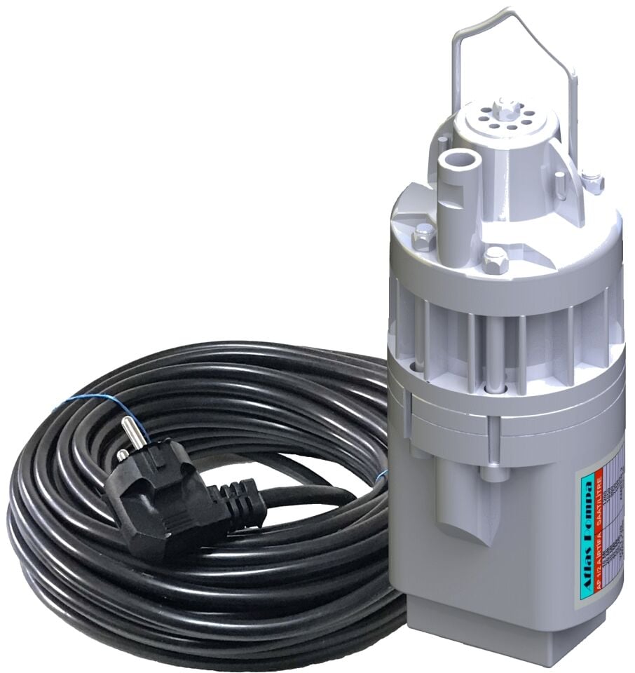 ATLAS  Elektromanyetik Dalgıç Pompa 1/2'' Sebil 20 Mt Kablolu