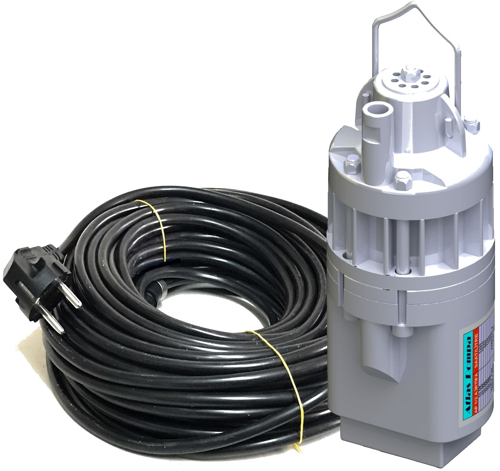 ATLAS Elektromanyetik Dalgıç Pompa 1/2'' Sebil 30 Mt Kablolu