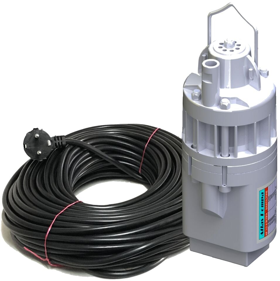 ATLAS Elektromanyetik Dalgıç Pompa 1/2'' Sebil 40 Mt Kablolu