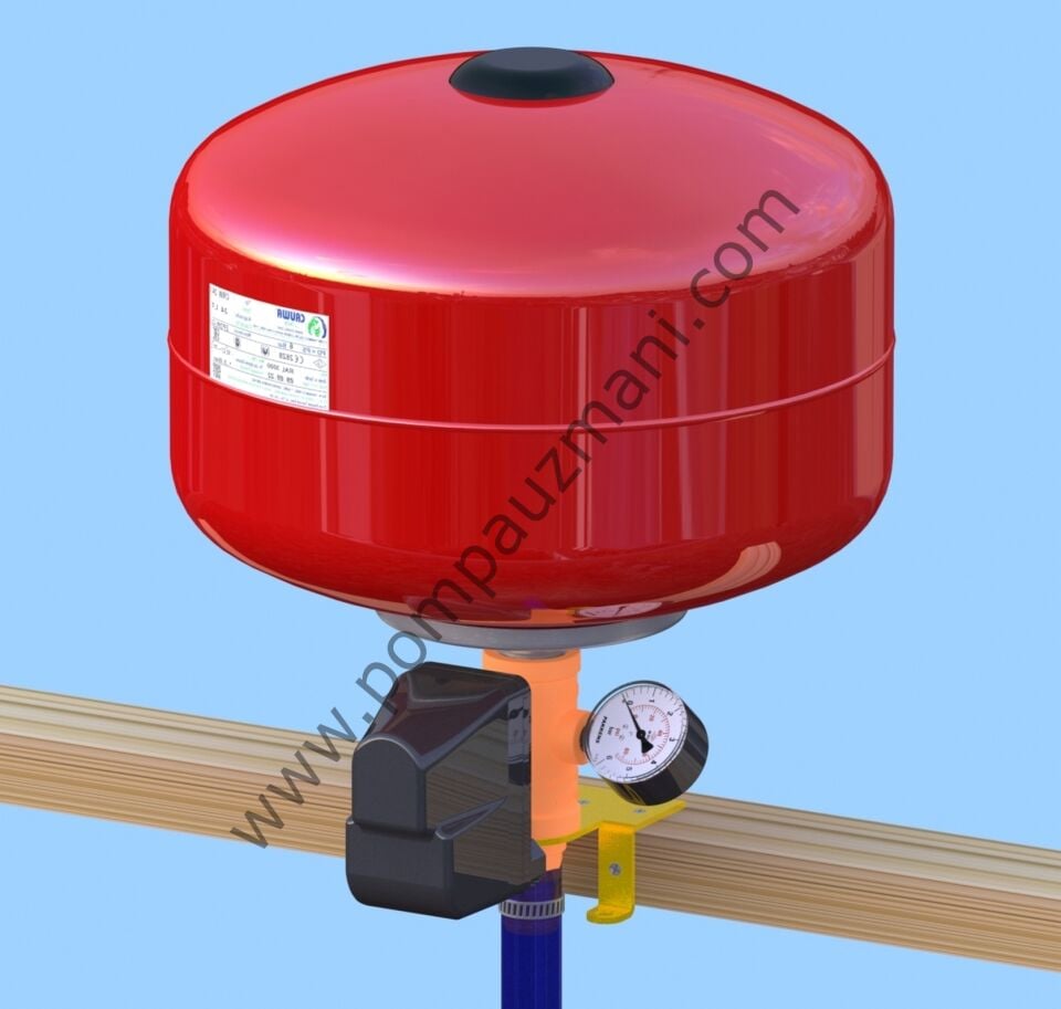ATLAS 3/4'' Pompalı Flatörlü Dalgıç Hidrofor