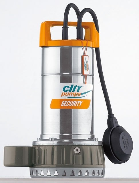CITY Securıty G 10 M 1  HP Flatörlü Drenaj Dalgıç Pompa