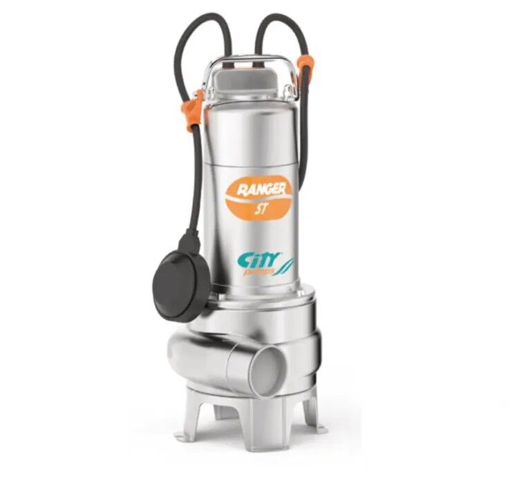 CITY Ranger 15/50 M St 1,5  HP Flatörlü Paslanmaz Foseptik Dagıç Pompa