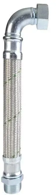 CRUWA Paslanmaz Dirsekli Fleks Hortum 1 1/2'' 60 cm