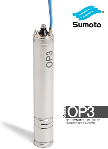 SUMOTO 0,75  HP  Monofaze 3'' Dalgıç Motoru