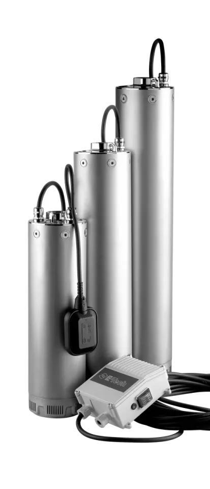 E-TECH VN 3/8 Komple Paslanmaz Kademeli Keson Kuyu Pompası 1,5 HP Monofaze