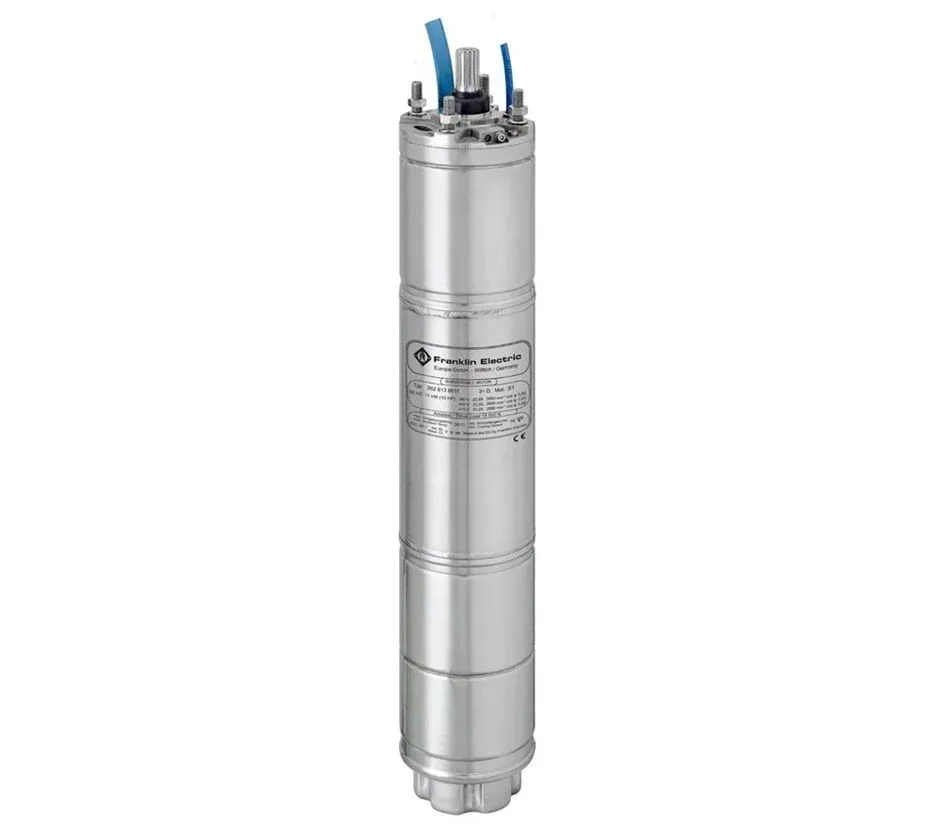 FRANKLIN 4'' 3 HP (2 Kw)  Kapsüllü Su Soğutmalı Trifaze Tek Motor
