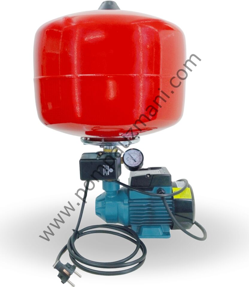 KAYSU 0,5 hp Hidrofor 2 Kat 2  24 lt Dik Nema Tanklı