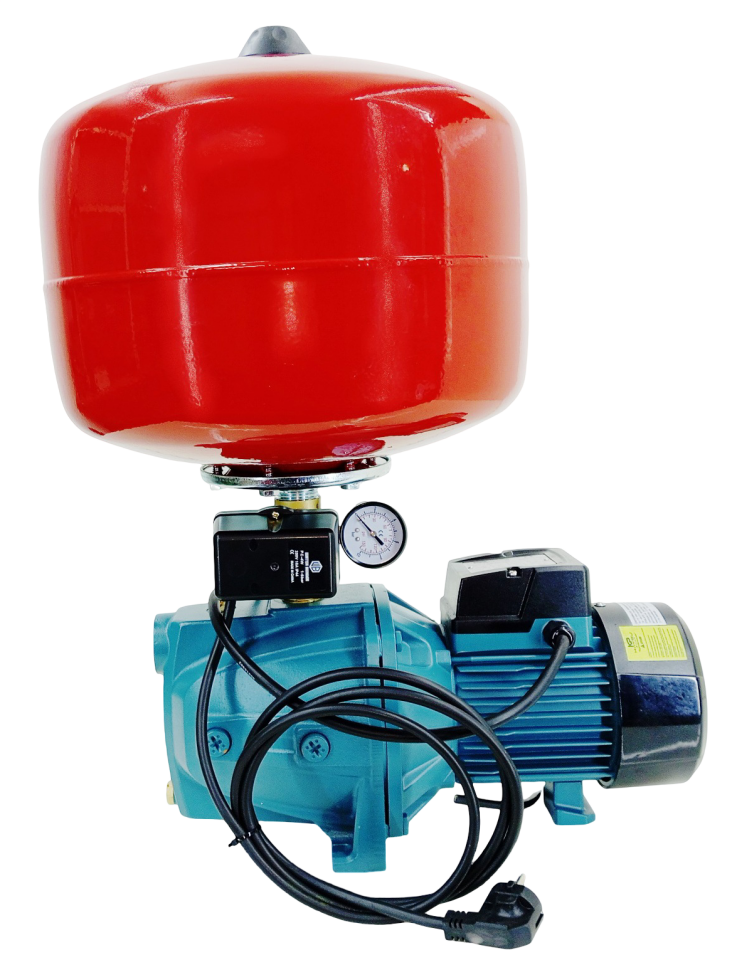 KAYSU 1 hp  Jet Hidrofor 4 Kat 8 Daire 24 lt Dik Nema Tanklı