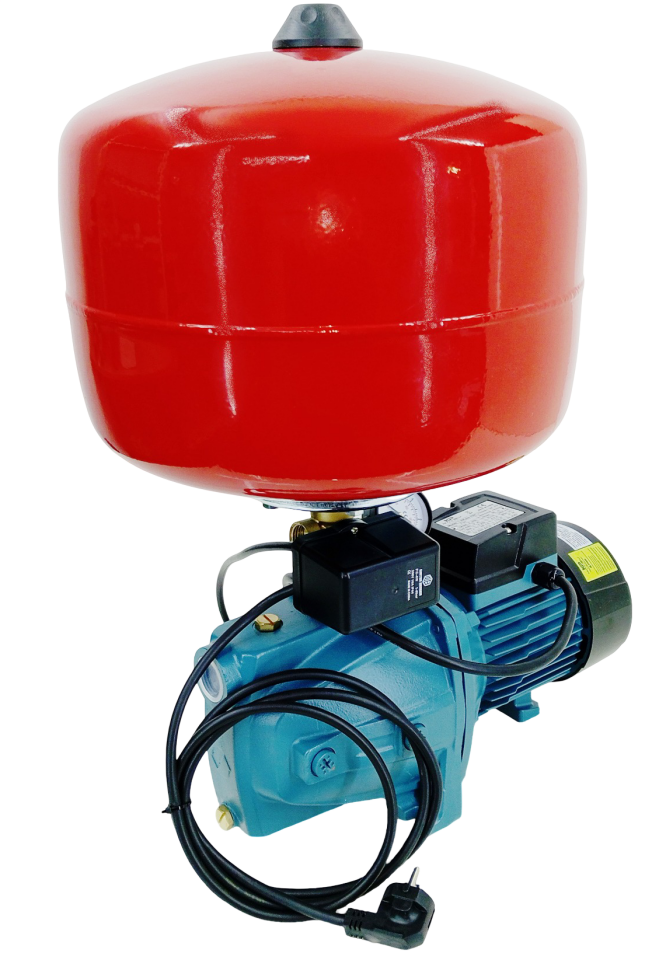 KAYSU 1 hp  Jet Hidrofor 4 Kat 8 Daire 24 lt Dik Nema Tanklı