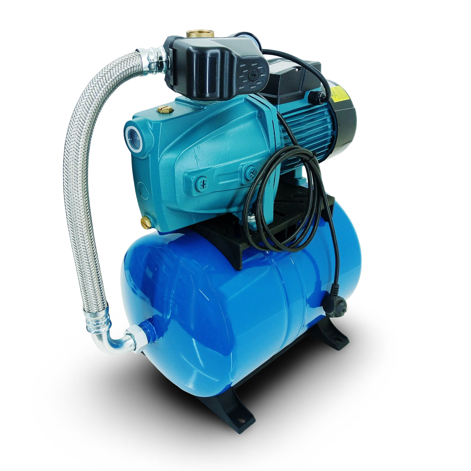KAYSU 1 hp  Jet Hidrofor 4 Kat 8 Daire 24 lt Yatık TR Tanklı