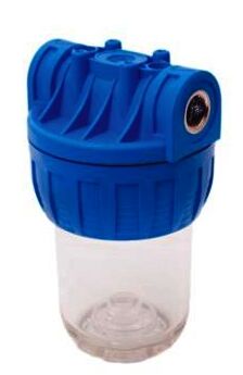 Tesisat Tipi Filtre Kabı 5'' Tekli 2'' Bağlantılı