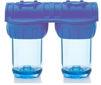 Tesisat Tipi Filtre Kabı 5'' ikili 1'' Bağlantılı