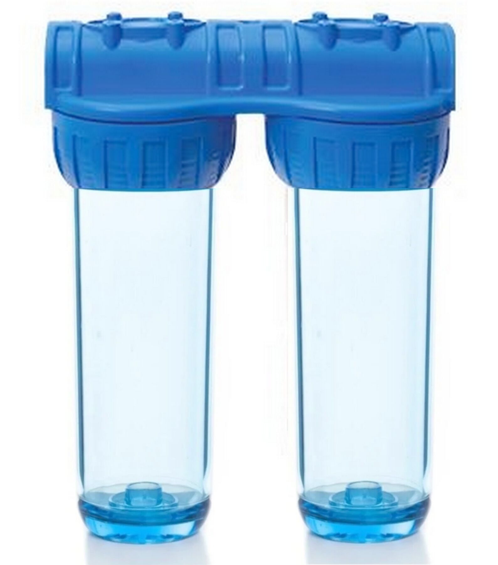 Tesisat Tipi Filtre Kabı 10'' ikili 1'' Bağlantılı