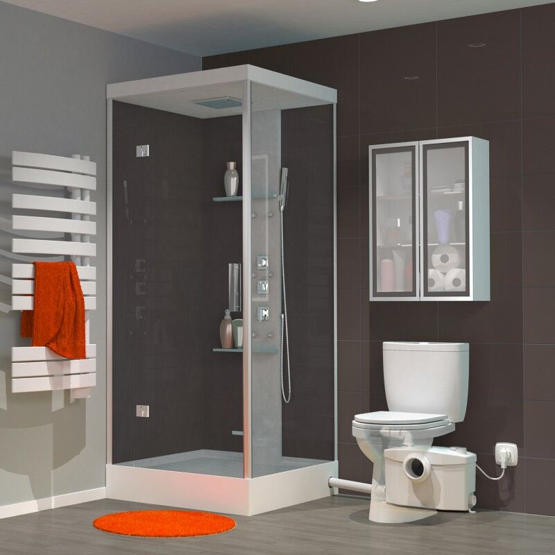 SANIHYDRO Sanipro XR Klozet + 3 Ünite Tahliye Cihazı