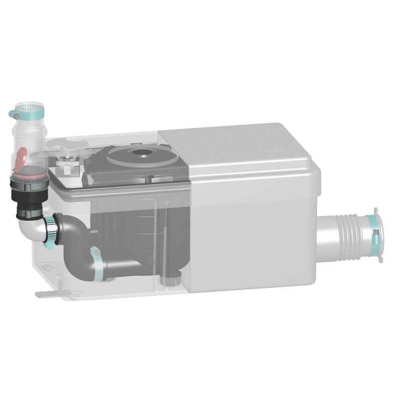 SANIHYDRO Sanishower 3 ünite Atık Su Tahliye Cihazı 4 mt.Dik