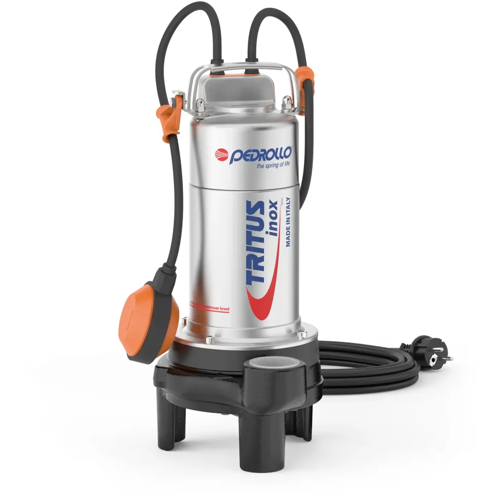 TIGM TRITUS INOX 1 HP PEDROLLO BIÇAKLI PASLANMAZ FOSEPTİK POMPA