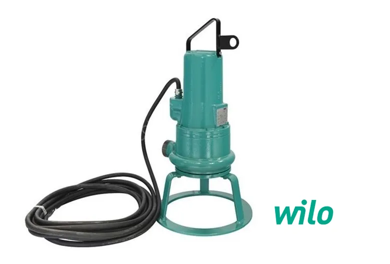 Wilo MTH 40 3,1 KW Parçalayıcı Bıçaklı Trifaze Dalgıç Pompa